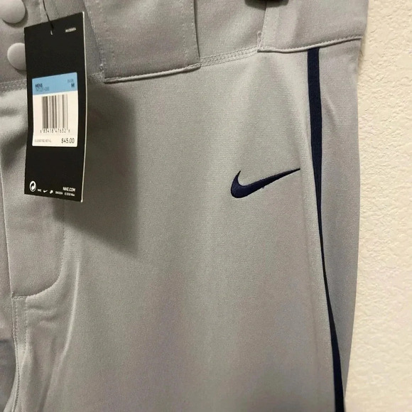 Nike men’s gray baseball pants size M - Picture 3 of 5